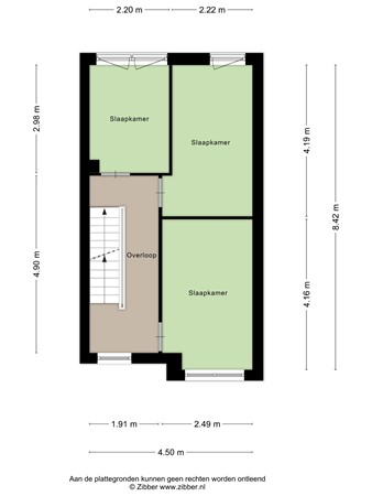 Floorplan - Laan van Avant-Garde 188, 3059 RA Rotterdam