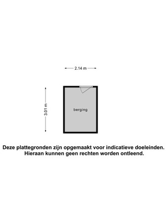 Floorplan - Hobbemastraat 278, 2526 JW Den Haag
