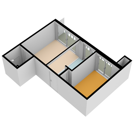 Floorplan - De Genestetlaan 195A, 2522 LH Den Haag