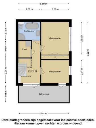 Floorplan - New Yorksingel 32, 2548 HV Den Haag