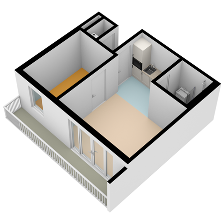 Floorplan - Weteringplein 13a, 2515 AJ Den Haag