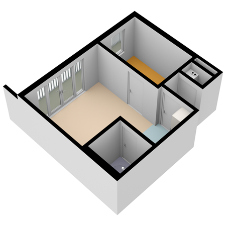 Floorplan - Weteringplein 13a, 2515 AJ Den Haag