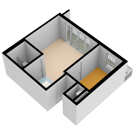 Floorplan - Weteringplein 13a, 2515 AJ Den Haag