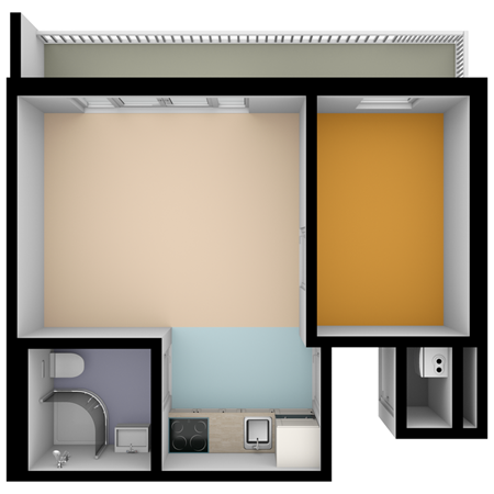 Floorplan - Weteringplein 13a, 2515 AJ Den Haag