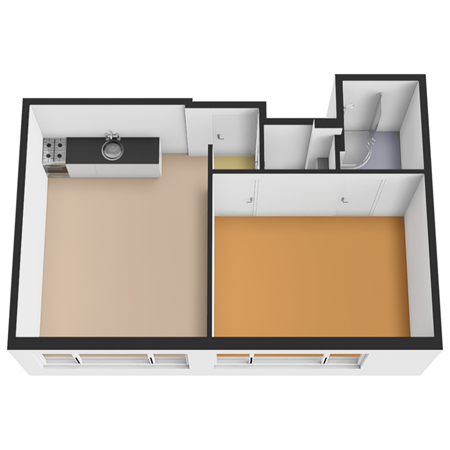 Floorplan - De Genestetlaan 194a, 2522 LT Den Haag