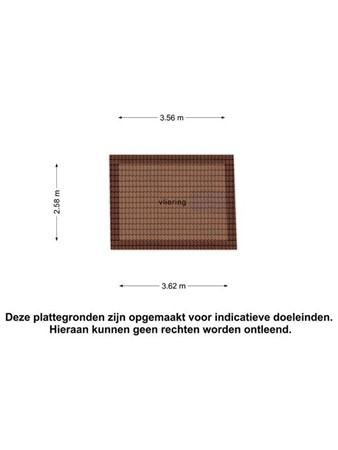 Floorplan - Anna Beijerstraat 13, 2613 DP Delft