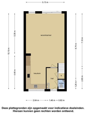 Floorplan - Plesmanlaan 118, 2497 CC Den Haag