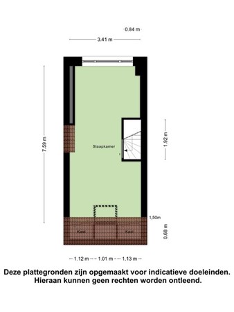 Floorplan - Max Havelaarstraat 1, 2524 PA Den Haag