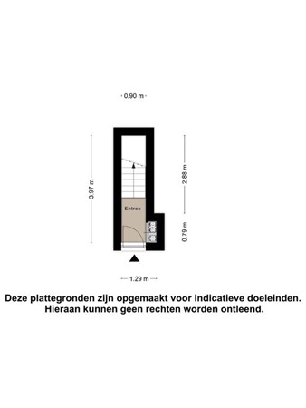 Floorplan - Rozenburgstraat 58, 2512 SV Den Haag