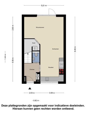 Floorplan - Goudsmidsgaarde 59, 2542 EK Den Haag