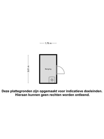 Floorplan - Dalkruidstraat 16, 3053 DE Rotterdam
