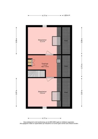 Floorplan - Oudedijkse Schiekade 122, 3043 LC Rotterdam