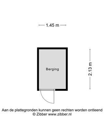 Floorplan - Soestdijksekade 255, 2574 AH Den Haag
