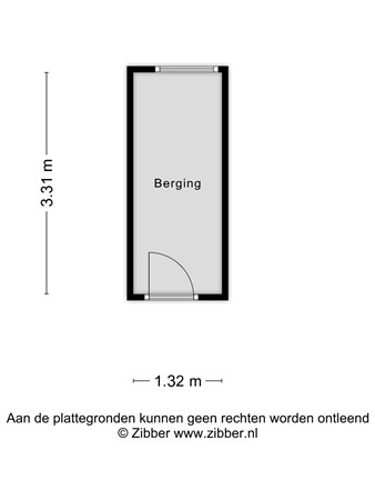 Floorplan - Bruijnings Ingenhoeslaan 282, 2273 KX Voorburg