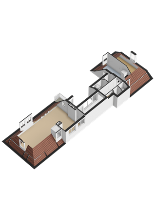 Priemstraat 17E, 6511 WC Nijmegen - Vierde verdieping - 3D.png