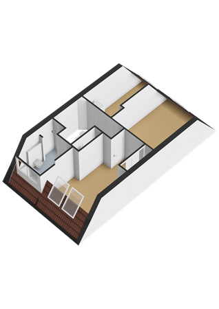 Hillekensacker 1524, 6546 KM Nijmegen - Eerste verdieping - 3D.png