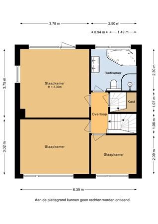 Scherpenkampweg 118, 6545 AL Nijmegen - Eerste verdieping - 2D.jpg