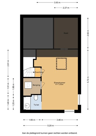 Pijlpuntstraat 42, 6515 DJ Nijmegen - Tweede verdieping - 2D.jpg