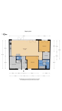 Floorplan - Oeverwalhof 26, 1349 JE Almere
