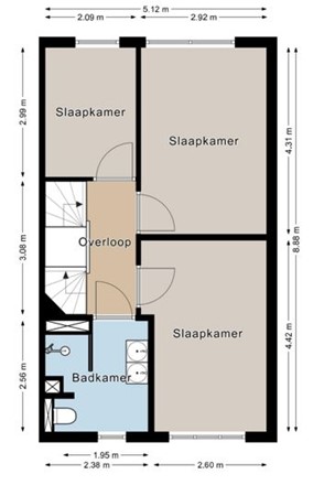Vossenzoom 246, 2643 KN Pijnacker - 1e etage.JPG