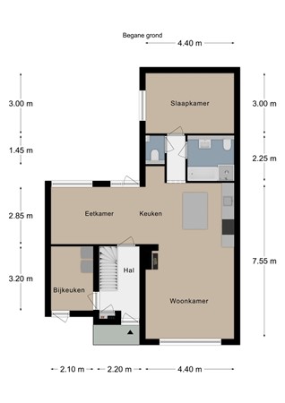Floorplan - Laatbankstraat 12, 6291 ED Vaals