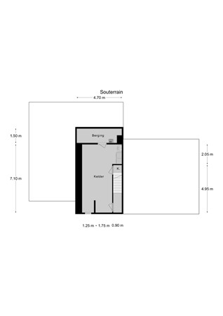 Floorplan - Rarenderstraat, 6291 NC Vaals
