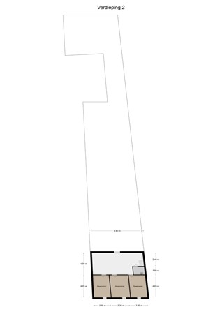 Floorplan - Kloosterstraat 20, 6369 AD Simpelveld