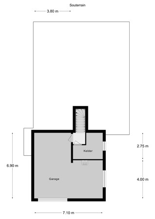 Floorplan - Bergstraat 9, 6262 NV Banholt