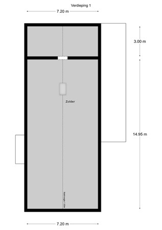 Floorplan - Bergstraat 9, 6262 NV Banholt