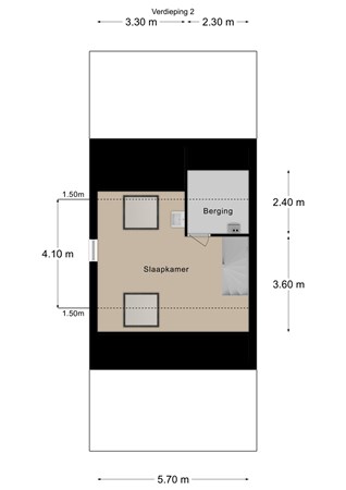 Floorplan - Laatbankstraat 18, 6291 ED Vaals