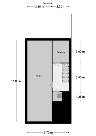 Floorplan - Laatbankstraat 18, 6291 ED Vaals