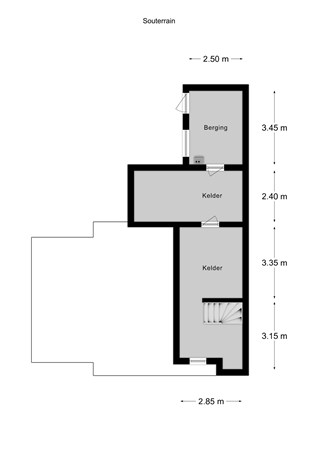 Floorplan - Bosstraat 113, 6291 CH Vaals