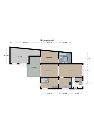 Floorplan - Van Cosselaerstraat 2, 6286 AT Wittem