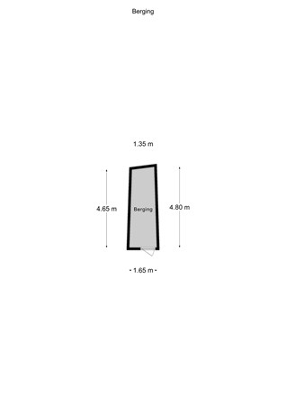 Floorplan - Sjwats Jris 12, 6291 LS Vaals