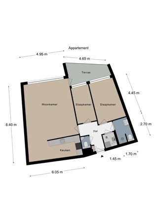 Floorplan - Sjwats Jris 12, 6291 LS Vaals