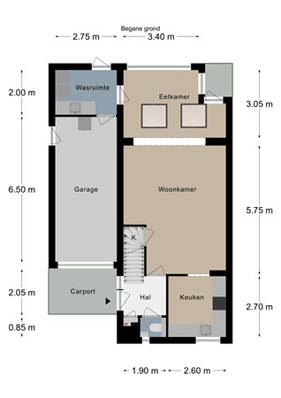 Floorplan - Schepenbankstraat 31, 6291 EA Vaals