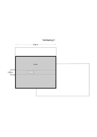 Floorplan - Rarenderstraat, 6291 NC Vaals