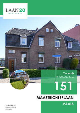 Brochure preview - Maastrichterlaan 151, 6291 EP VAALS (1)