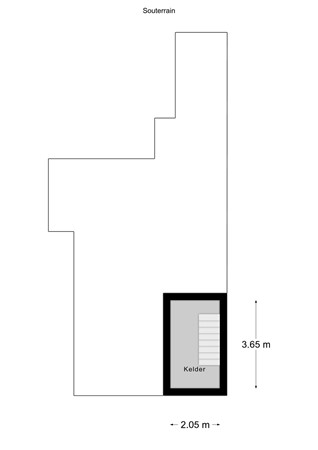 Floorplan - Bernhardstraat 21, 6129 AM Urmond