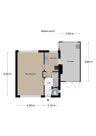 Floorplan - Tentstraat 114, 6291 BK Vaals