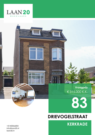 Brochure preview - Drievogelstraat 83, 6466 GJ KERKRADE (1)