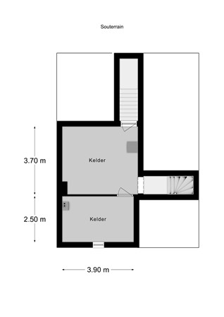 Floorplan - Kampstraat 45, 6413 EA Heerlen