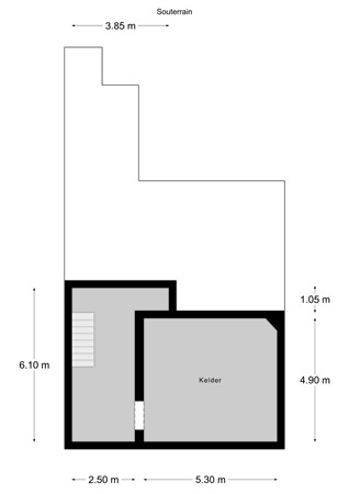 Floorplan - Hoofdstraat 91, 6281 BC Mechelen