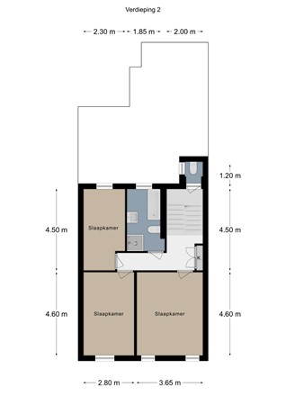 Floorplan - Maastrichterlaan 92, 6291 ET Vaals
