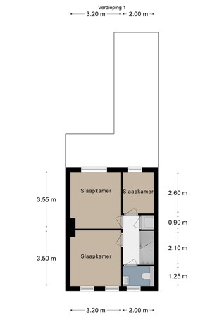 Floorplan - Dr Schaepmanstraat 11, 6291 GH Vaals