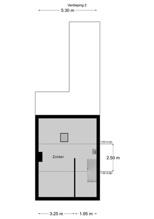 Floorplan - Dr Schaepmanstraat 11, 6291 GH Vaals