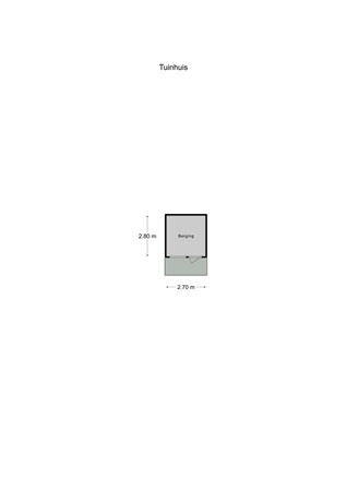 Floorplan - Sprinkstraat 34, 6269 AP Margraten