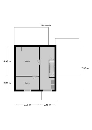 Floorplan - Morettistraat 28, 6291 XL Vaals