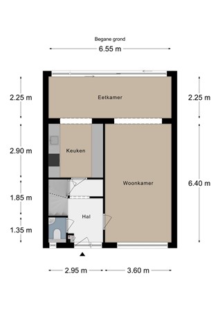 Floorplan - Kolmondstraat 46, 6291 HM Vaals