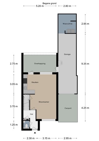 Floorplan - Schepenstraat 24, 6243 DC Geulle